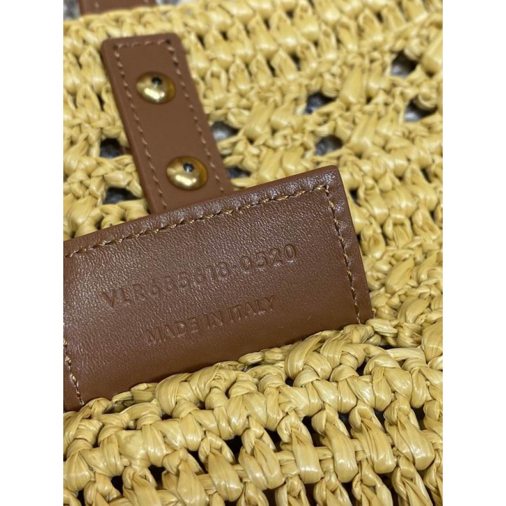 Ysl PANIER MEDIUM BAG IN RAFFIA 28/50 X 32 X 26 CM Bags