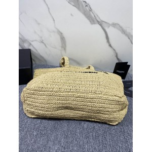Ysl RIVE GAUCHE TOTE IN RAFFIA 38x35x14cm Bags