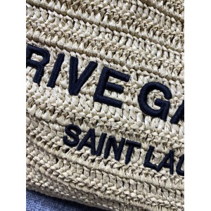 Ysl RIVE GAUCHE TOTE IN RAFFIA 38x35x14cm Bags
