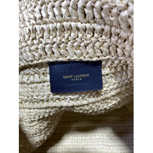 Ysl RIVE GAUCHE TOTE IN RAFFIA 38x35x14cm Bags