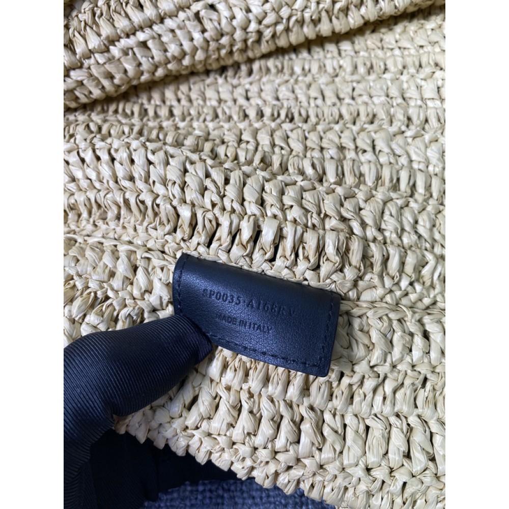 Ysl RIVE GAUCHE TOTE IN RAFFIA 38x35x14cm Bags