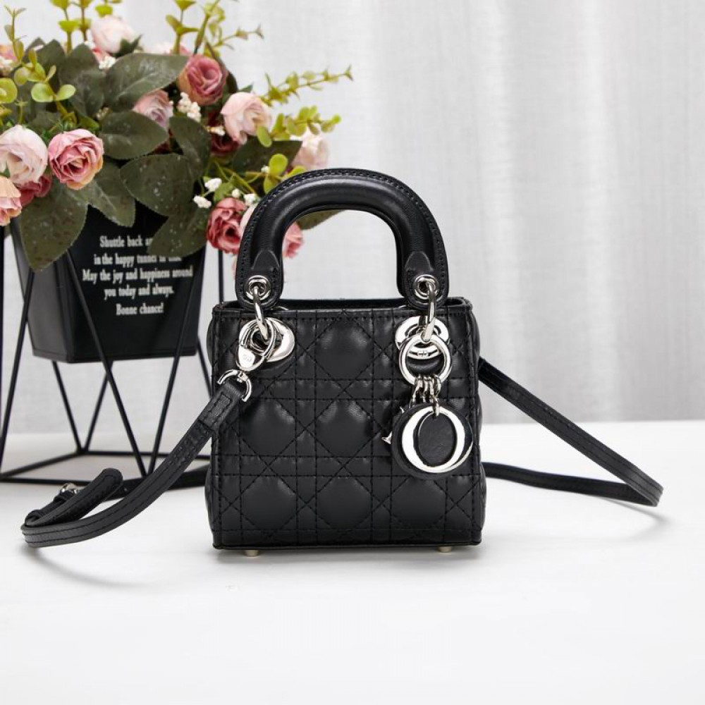 Dior Micro Lady Bag 12 x 10.2 x 5 cm Bags