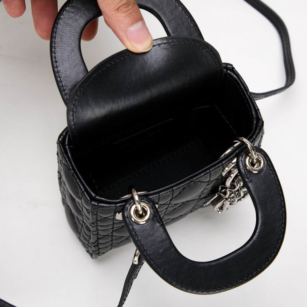 Dior Micro Lady Bag 12 x 10.2 x 5 cm Bags