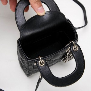 Dior Micro Lady Bag 12 x 10.2 x 5 cm Bags