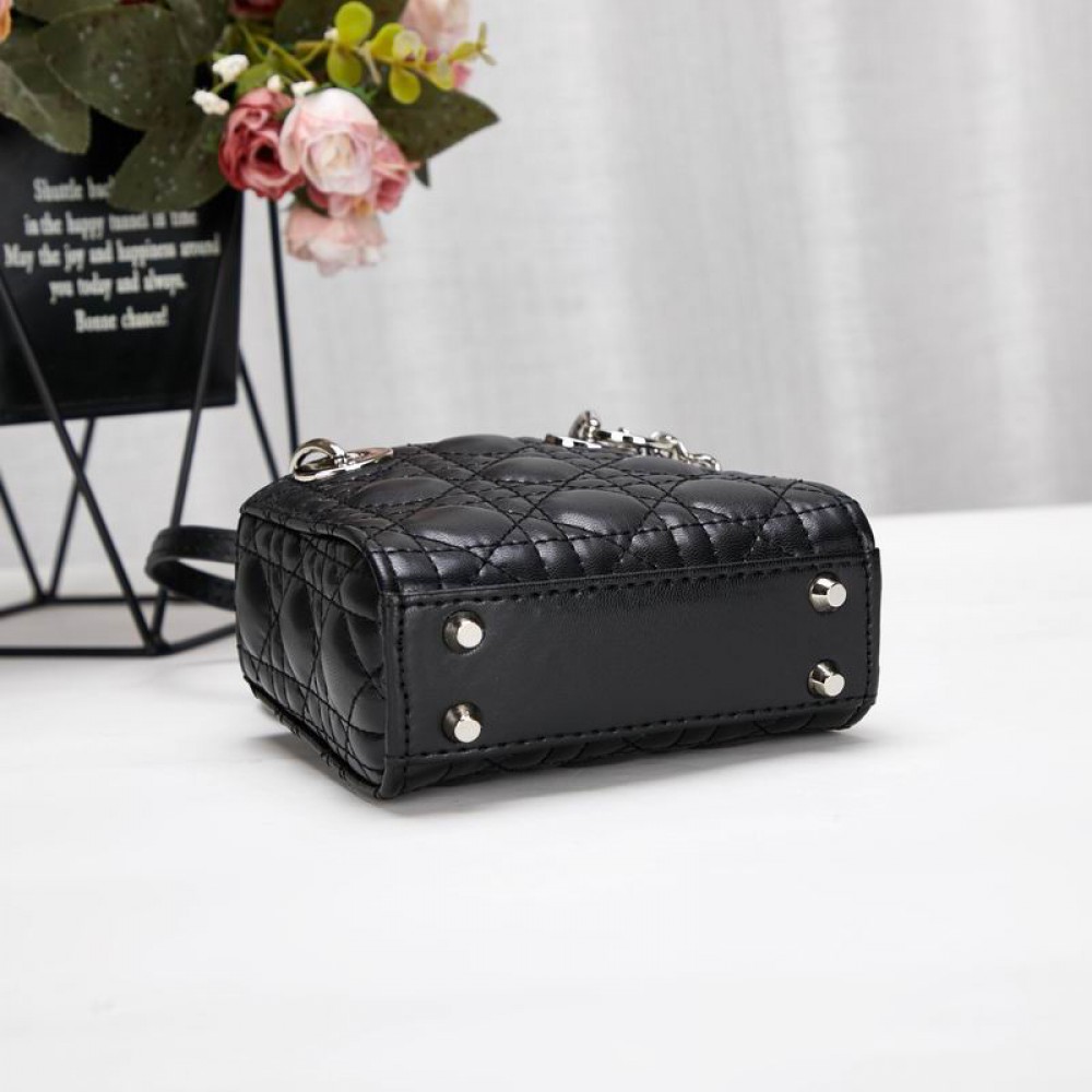 Dior Micro Lady Bag 12 x 10.2 x 5 cm Bags