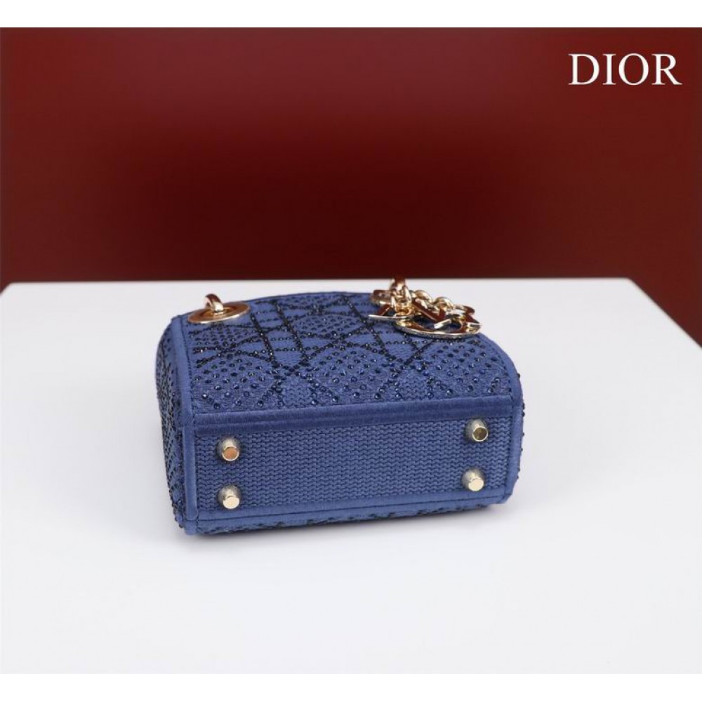 Dior Micro Lady Bag 12 x 10.2 x 5 cm Bags