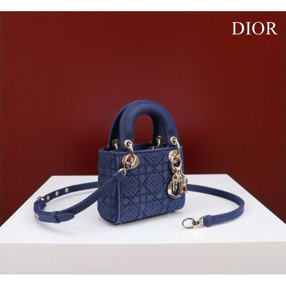 Dior Micro Lady Bag 12 x 10.2 x 5 cm Bags