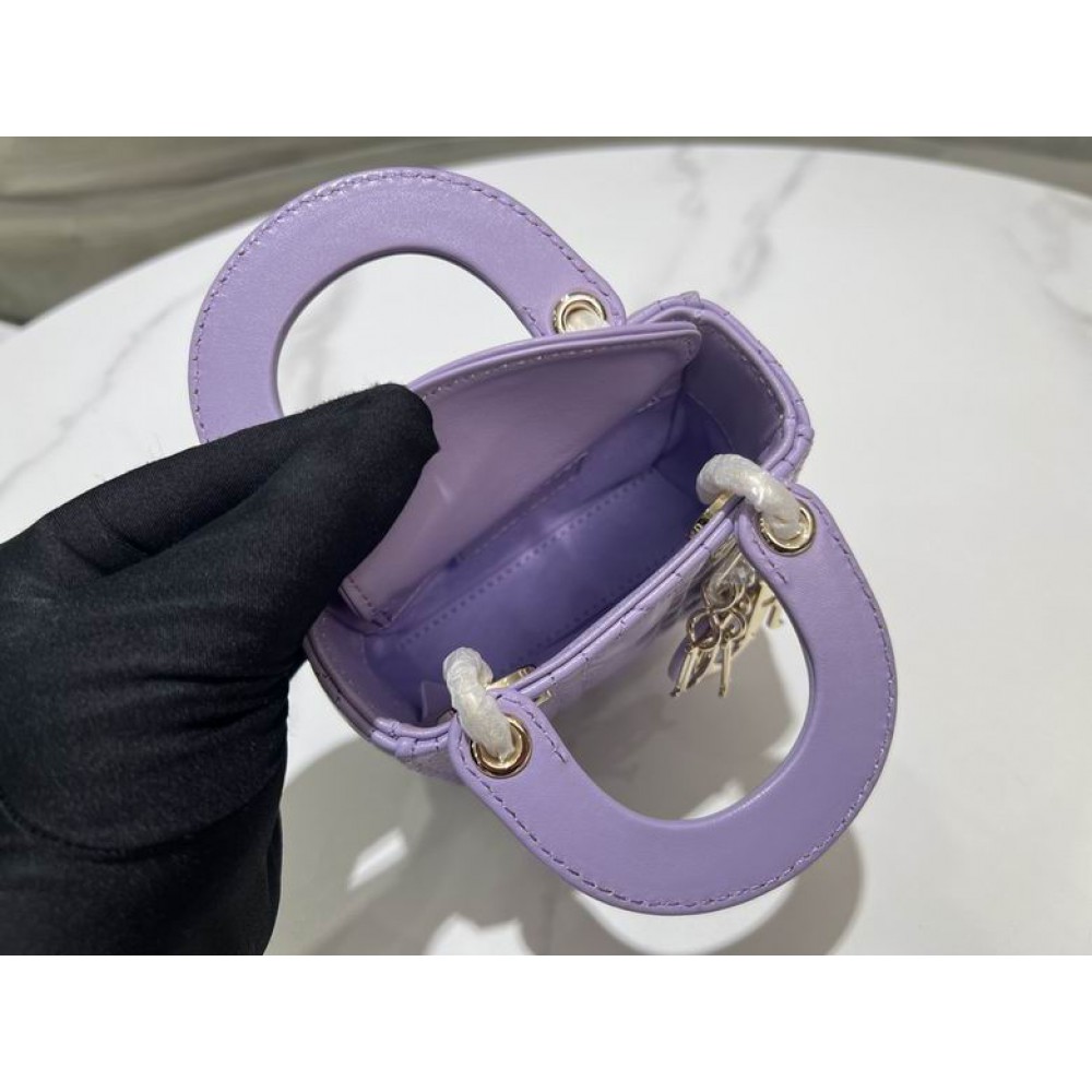 Dior Micro Lady Bag 12 x 10.2 x 5 cm Bags
