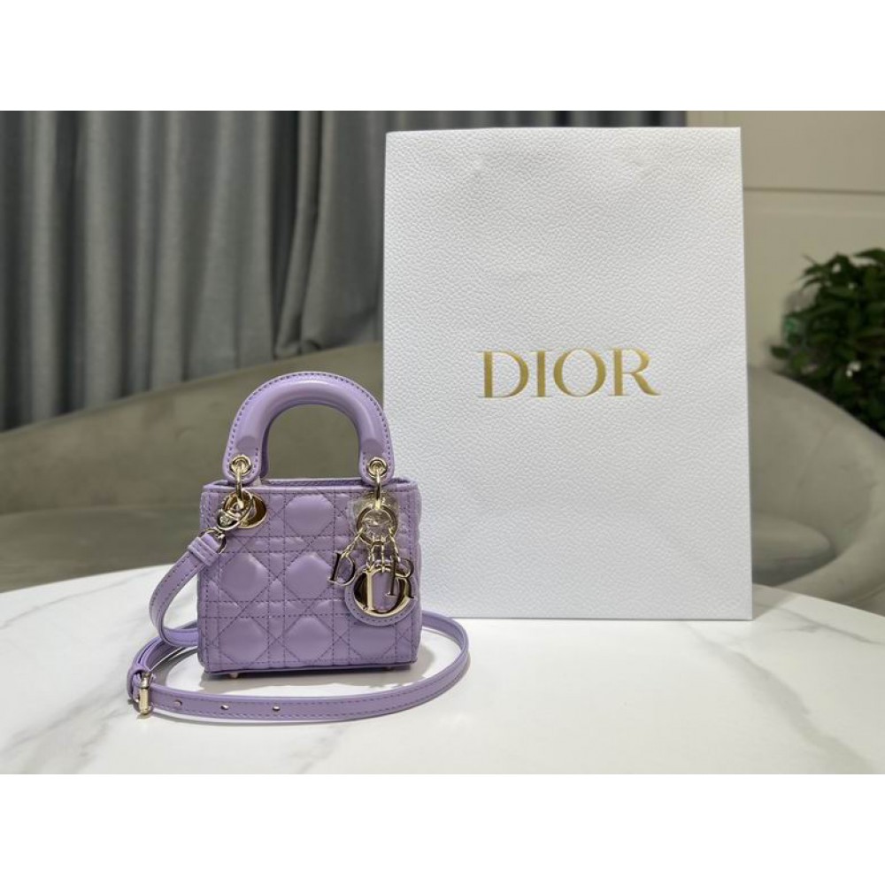 Dior Micro Lady Bag 12 x 10.2 x 5 cm Bags