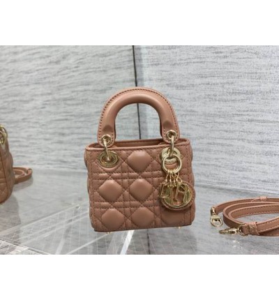 Dior Micro Lady Bag 12 x 10.2 x 5 cm