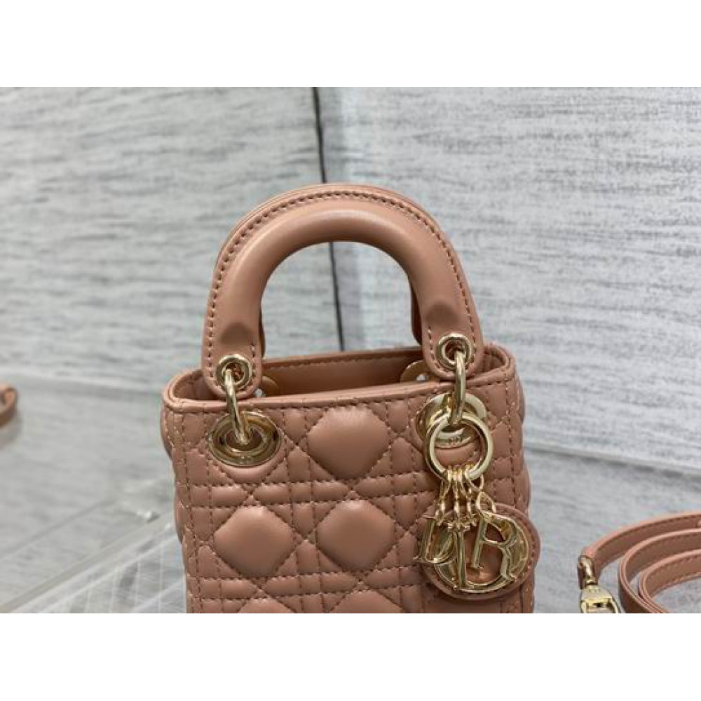 Dior Micro Lady Bag 12 x 10.2 x 5 cm Bags