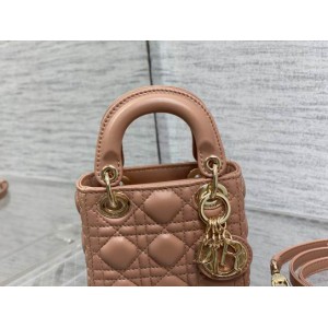 Dior Micro Lady Bag 12 x 10.2 x 5 cm Bags