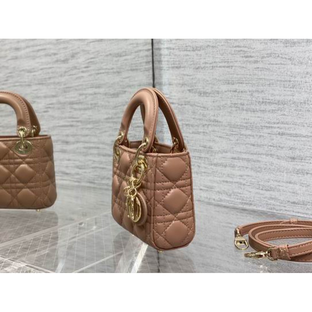 Dior Micro Lady Bag 12 x 10.2 x 5 cm Bags