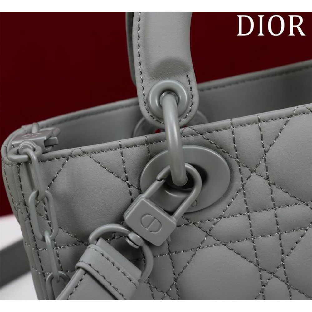 Dior Small Lady D-Joy Bag Ultramatte 22 x 12 x 6 cm Bags
