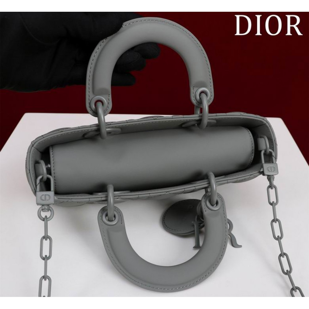 Dior Small Lady D-Joy Bag Ultramatte 22 x 12 x 6 cm Bags