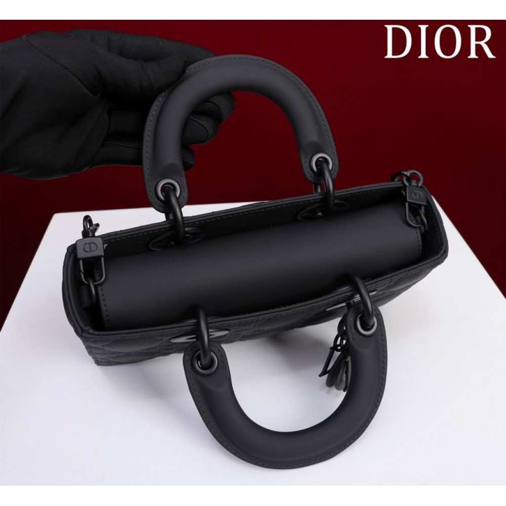 Dior Small Lady D-Joy Bag Ultramatte 22 x 12 x 6 cm Bags