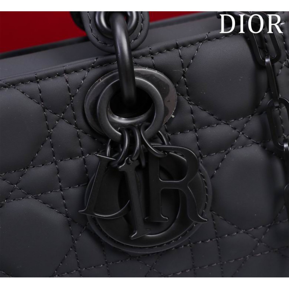 Dior Small Lady D-Joy Bag Ultramatte 22 x 12 x 6 cm Bags