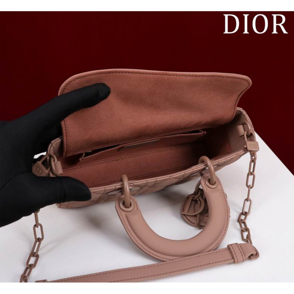 Dior Small Lady D-Joy Bag Ultramatte 22 x 12 x 6 cm Bags