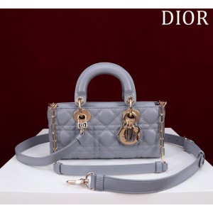 Dior Small Lady D-Joy Bag Cannage Lambskin 22 x 12 x 6 cm Bags
