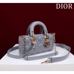 Dior Small Lady D-Joy Bag Cannage Lambskin 22 x 12 x 6 cm Bags