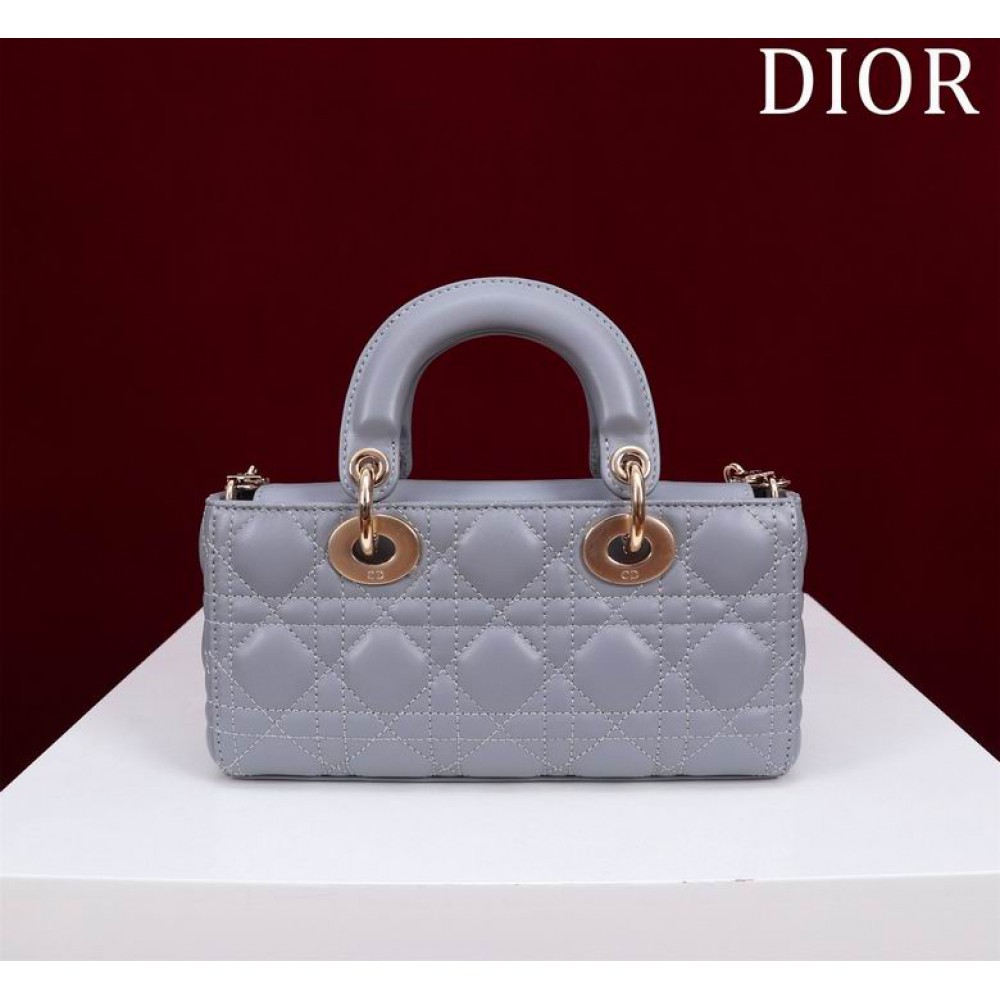 Dior Small Lady D-Joy Bag Cannage Lambskin 22 x 12 x 6 cm Bags
