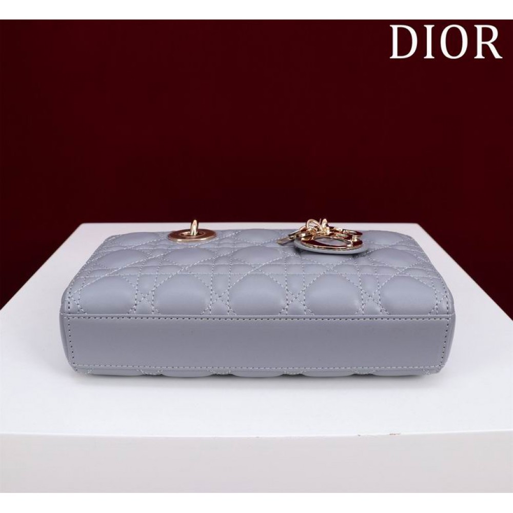 Dior Small Lady D-Joy Bag Cannage Lambskin 22 x 12 x 6 cm Bags