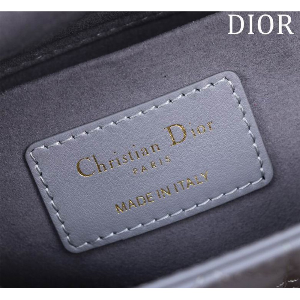 Dior Small Lady D-Joy Bag Cannage Lambskin 22 x 12 x 6 cm Bags