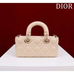 Dior Small Lady D-Joy Bag Cannage Lambskin 22 x 12 x 6 cm Bags