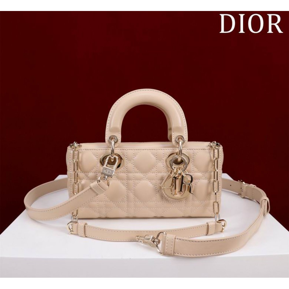 Dior Small Lady D-Joy Bag Cannage Lambskin 22 x 12 x 6 cm Bags