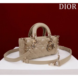 Dior Small Lady D-Joy Bag Cannage Lambskin 22 x 12 x 6 cm Bags