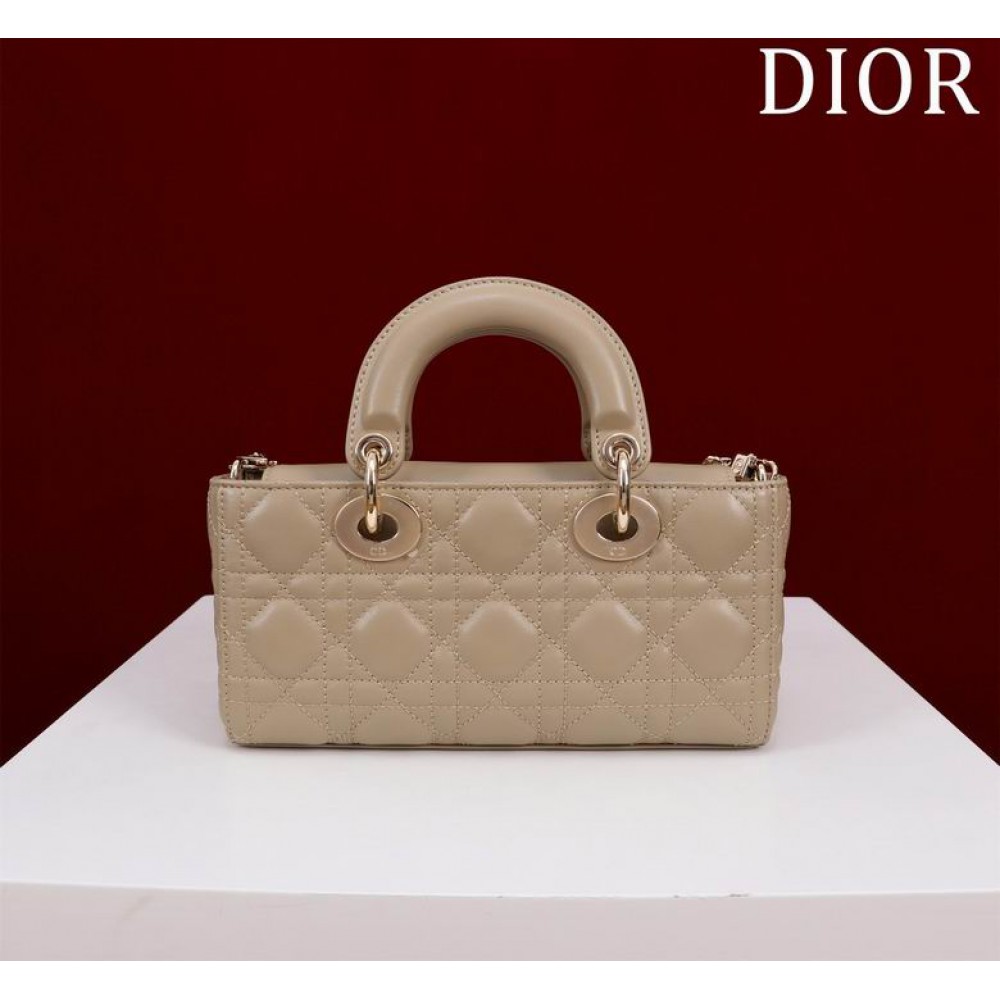 Dior Small Lady D-Joy Bag Cannage Lambskin 22 x 12 x 6 cm Bags