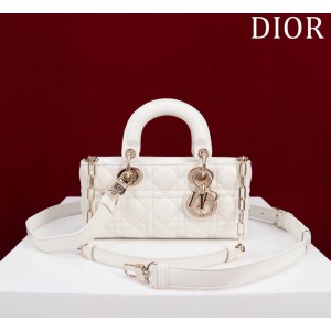 Dior Small Lady D-Joy Bag Cannage Lambskin 22 x 12 x 6 cm Bags