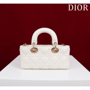 Dior Small Lady D-Joy Bag Cannage Lambskin 22 x 12 x 6 cm Bags