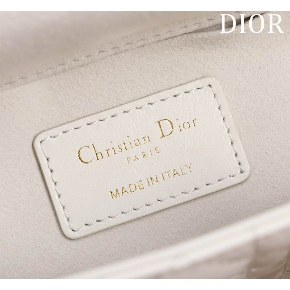 Dior Small Lady D-Joy Bag Cannage Lambskin 22 x 12 x 6 cm Bags