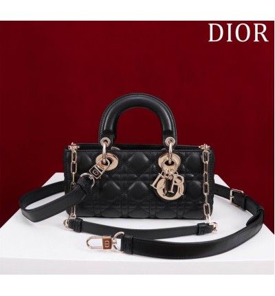 Dior Small Lady D-Joy Bag Cannage Lambskin 22 x 12 x 6 cm