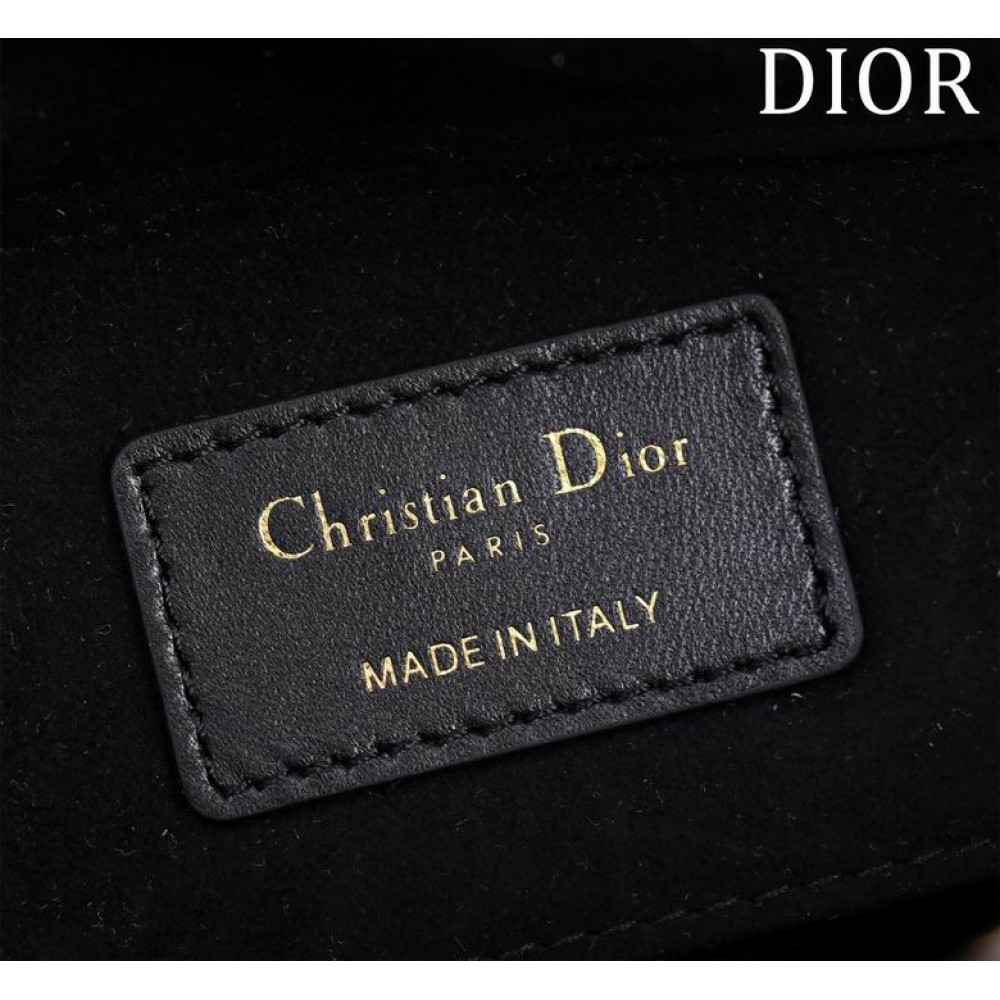 Dior Small Lady D-Joy Bag Cannage Lambskin 22 x 12 x 6 cm Bags