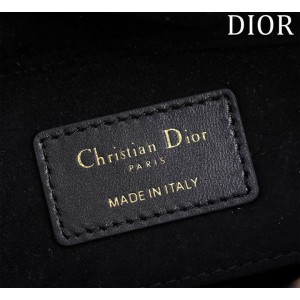 Dior Small Lady D-Joy Bag Cannage Lambskin 22 x 12 x 6 cm Bags