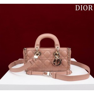 Dior Small Lady D-Joy Bag Cannage Lambskin 22 x 12 x 6 cm Bags
