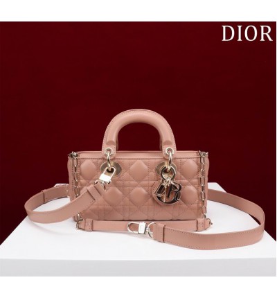 Dior Small Lady D-Joy Bag Cannage Lambskin 22 x 12 x 6 cm