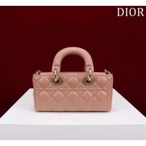 Dior Small Lady D-Joy Bag Cannage Lambskin 22 x 12 x 6 cm Bags