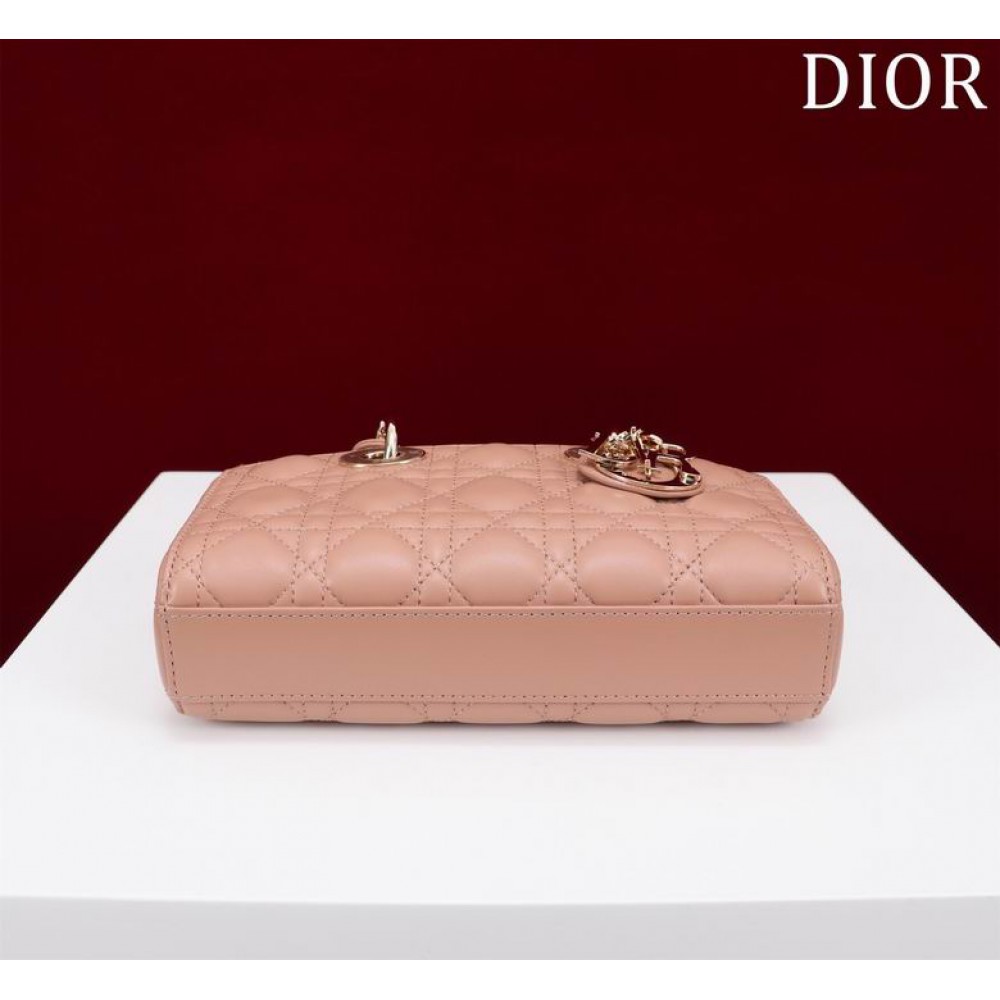 Dior Small Lady D-Joy Bag Cannage Lambskin 22 x 12 x 6 cm Bags