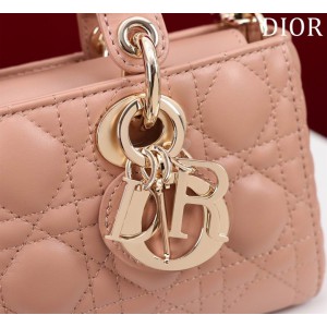 Dior Small Lady D-Joy Bag Cannage Lambskin 22 x 12 x 6 cm Bags