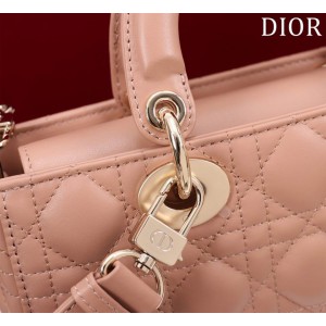 Dior Small Lady D-Joy Bag Cannage Lambskin 22 x 12 x 6 cm Bags