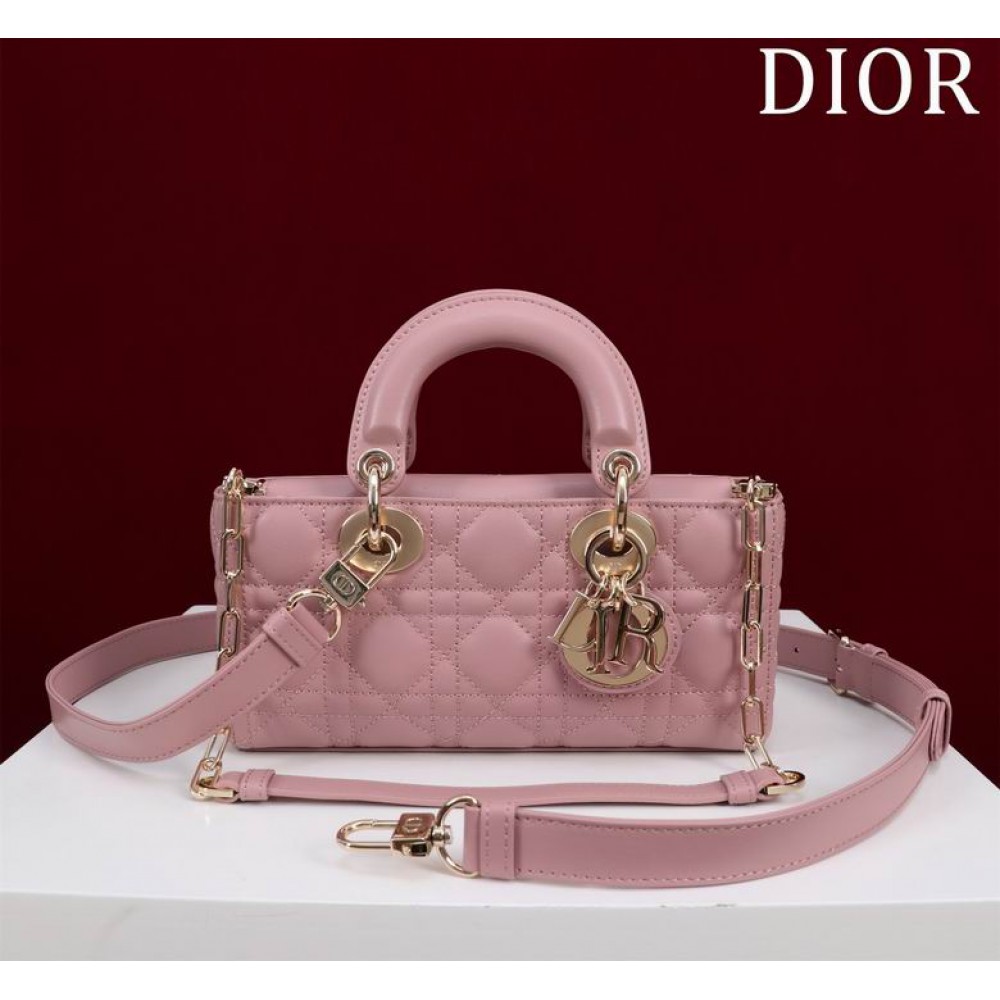 Dior Small Lady D-Joy Bag Cannage Lambskin 22 x 12 x 6 cm Bags