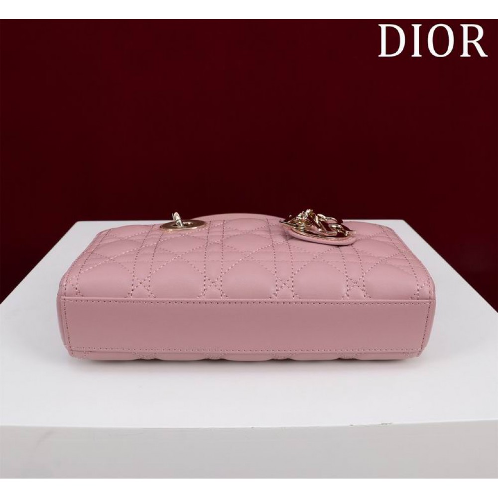 Dior Small Lady D-Joy Bag Cannage Lambskin 22 x 12 x 6 cm Bags
