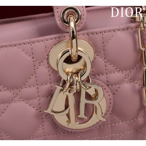 Dior Small Lady D-Joy Bag Cannage Lambskin 22 x 12 x 6 cm Bags