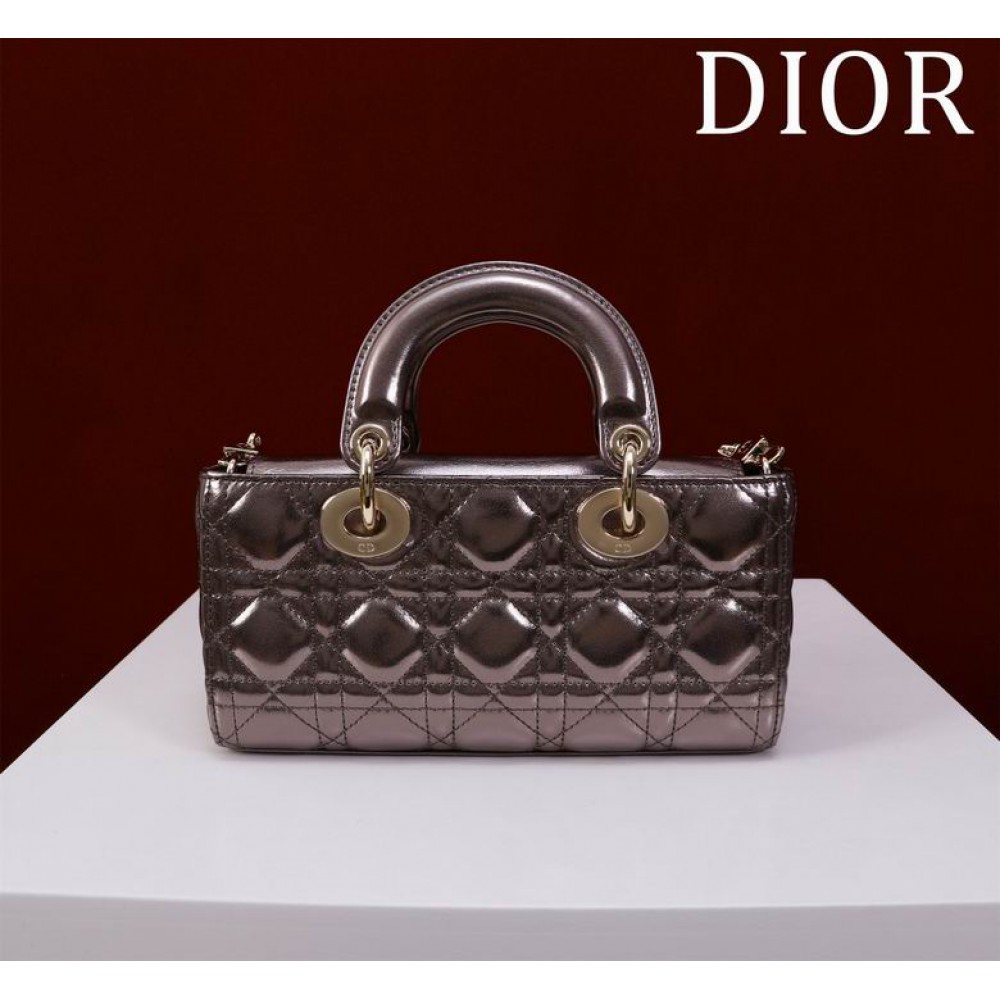 Dior Small Lady D-Joy Bag Cannage Lambskin 22 x 12 x 6 cm Bags