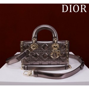 Dior Small Lady D-Joy Bag Cannage Lambskin 22 x 12 x 6 cm Bags