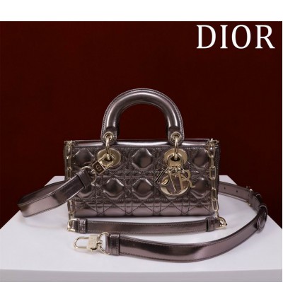 Dior Small Lady D-Joy Bag Cannage Lambskin 22 x 12 x 6 cm