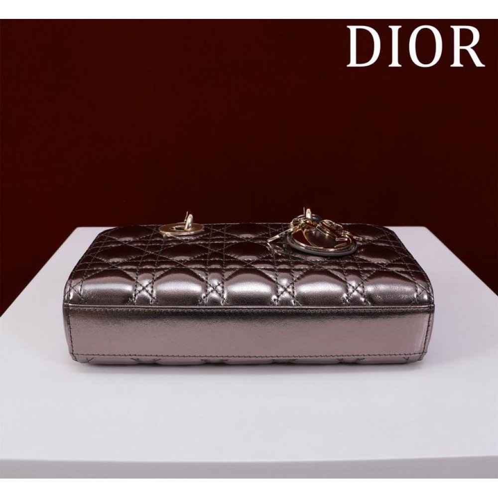 Dior Small Lady D-Joy Bag Cannage Lambskin 22 x 12 x 6 cm Bags